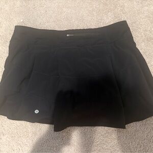 lululemon athletica Classic Black Mini Skirt